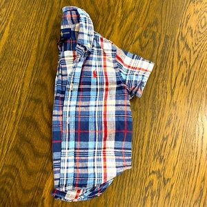 Classic Ralph Lauren linen short sleeve 2T shirt